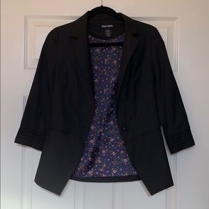 Blazer with floral lining size S